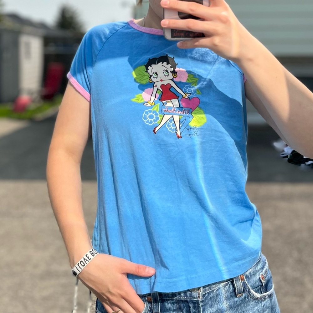Vintage Betty Boop baby tee